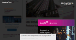 Desktop Screenshot of industryweek.com