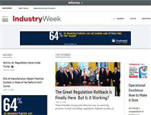 Tablet Screenshot of industryweek.com